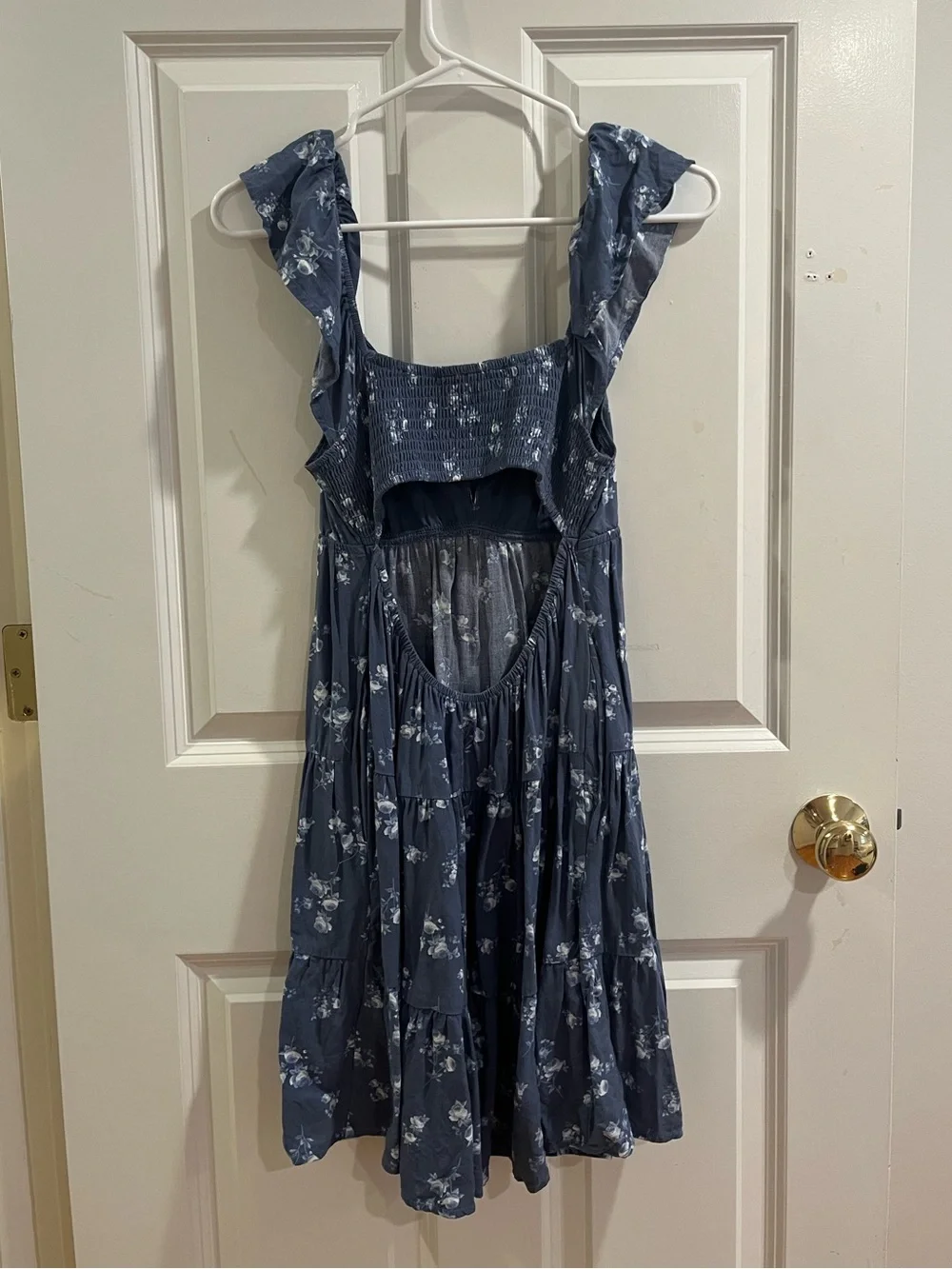 Blue Floral Hollister Sundress - Picture 2 of 3